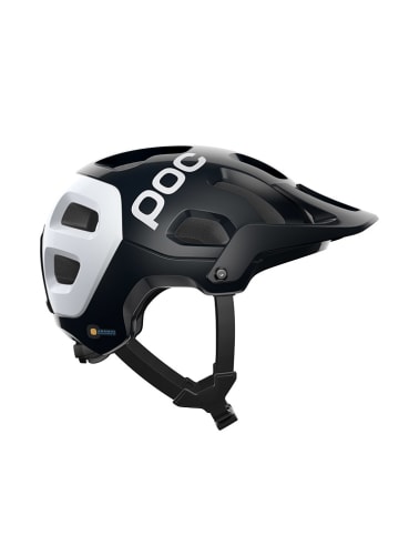 POC Kask rowerowy "Tectal Race SPIN" w kolorze czarno-białym