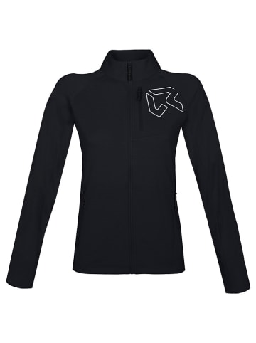 ROCK EXPERIENCE Fleece vest "Arrows" zwart