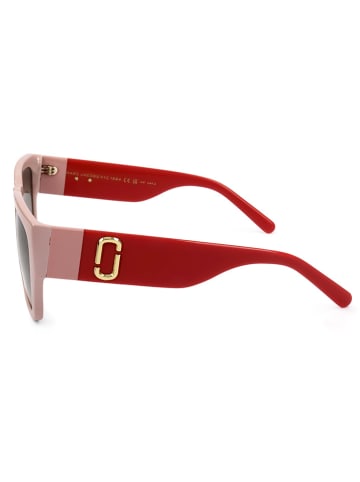 Marc Jacobs Damen-Sonnenbrille in Beige-Rot/ Hellbraun