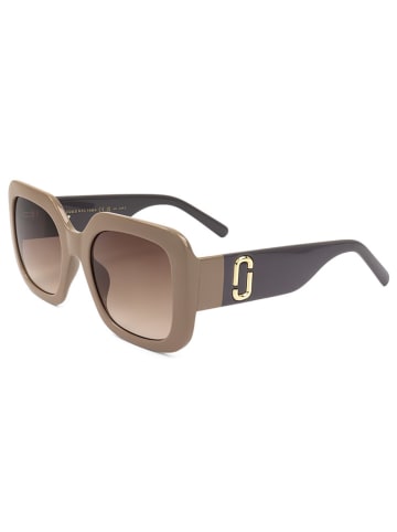 Marc Jacobs Damen-Sonnenbrille in Hellbraun/ Grau