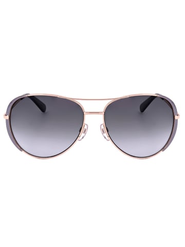 Marc Jacobs Damen-Sonnenbrille in Gold/ Dunkelblau