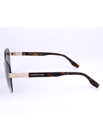 Marc Jacobs Męskie okulary przeciwsłoneczne w kolorze złoto-szarym