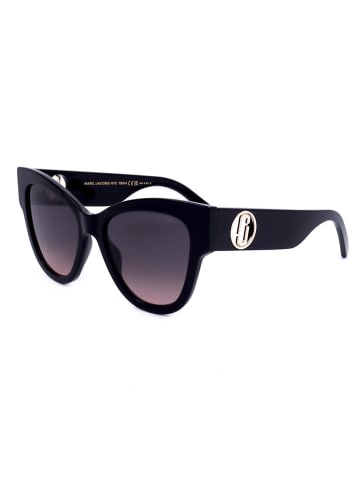 Marc Jacobs Damen-Sonnenbrille in Schwarz/ Dunkelblau