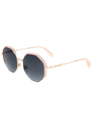 Marc Jacobs Dameszonnebril donkerblauw/goudkleurig