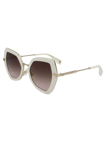 Marc Jacobs Damen-Sonnenbrille in Gold-Beige/ Braun