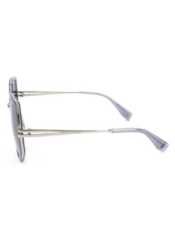 Marc Jacobs Damskie okulary przeciwsłoneczne w kolorze srebrno-niebieskim