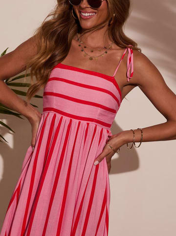 LA Angels Kleid in Rosa/ Rot