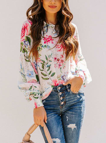 LA Angels Blouse wit/meerkleurig