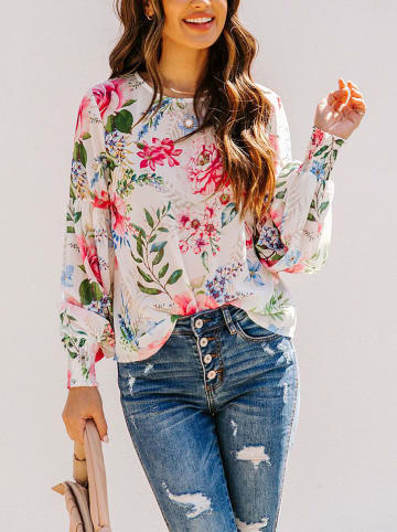 LA Angels Blouse wit/meerkleurig