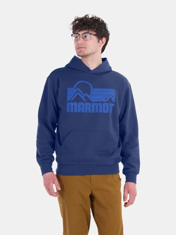 Marmot Funktionshoodie in Dunkelblau