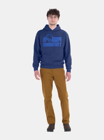 Marmot Functionele hoodie donkerblauw
