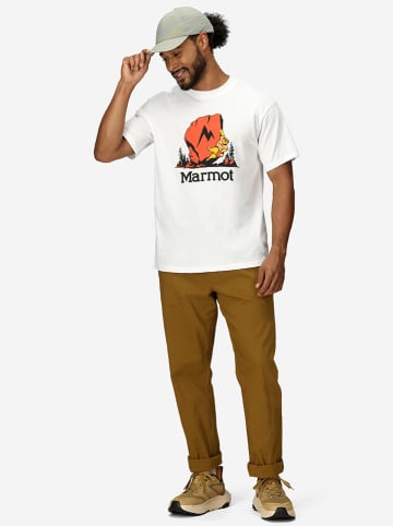 Marmot Shirt "Bouldering Marty" in Weiß