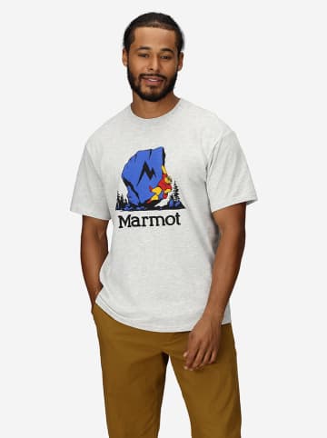 Marmot Shirt "Bouldering Marty" in Weiß