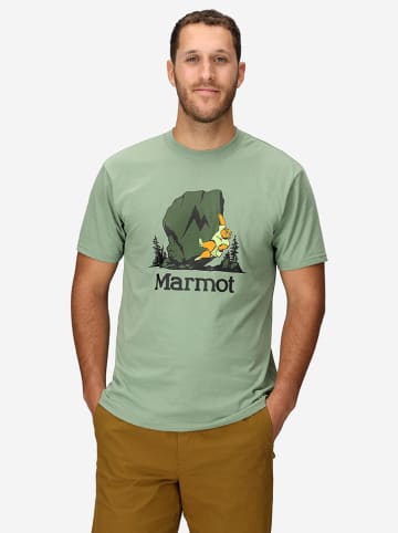 Marmot Shirt "Bouldering Marty" in Salbei