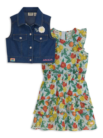 Scotch & Soda 2tlg. Outfit in Bunt/ Dunkelblau