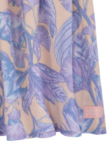 Scotch & Soda Kleid in Lila/ Beige
