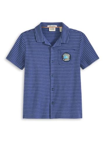 Scotch & Soda Blouse donkerblauw