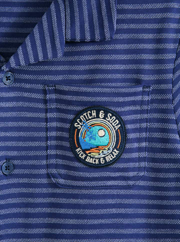 Scotch & Soda Blouse donkerblauw