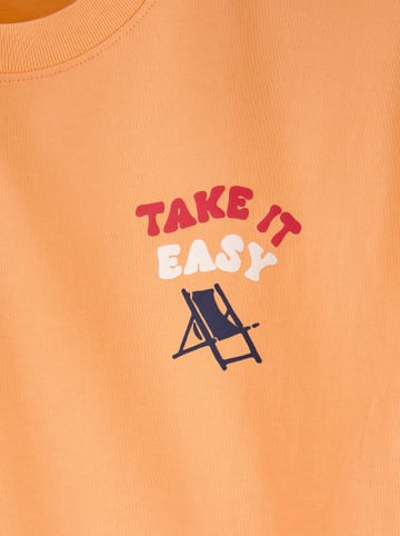 Scotch & Soda Shirt in Orange/ Bunt