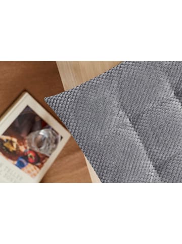 Magma Heimtex Stuhlkissen "Comodo" in Grau - (L)35 x (B)35 cm