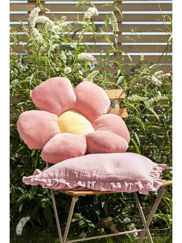 Magma Heimtex Kissen "Minnie" in Rosa - Ø 50 cm