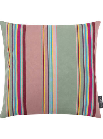 Magma Heimtex Outdoor-Kissenhülle "Saint Tropez" in Mint/ Rosa - (L)40 x (B)40 cm