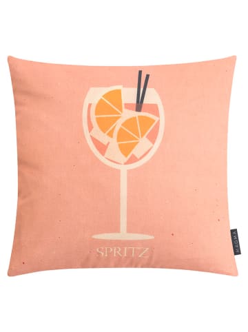 Magma Heimtex Kissenhülle "Saluti" in Rosa - (L)45 x (B)45 cm