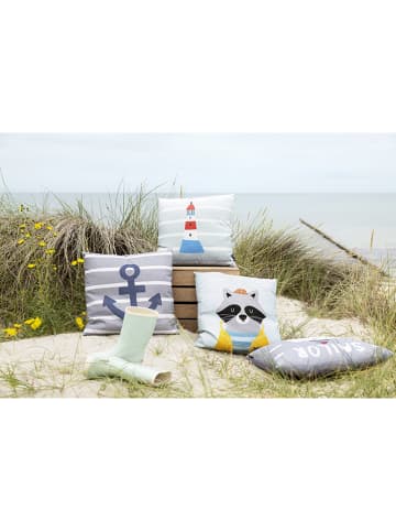 Magma Heimtex Kussenhoes "Seafriends" blauw - (L)45 x (B)45 cm