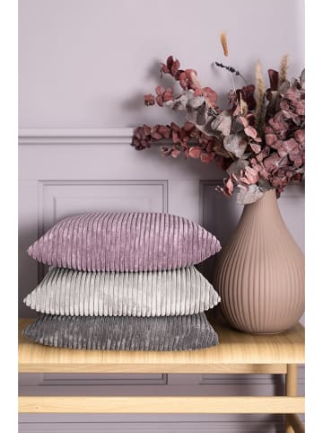 Magma Heimtex Kussenhoes "Shara" grijs - (L)45 x (B)45 cm