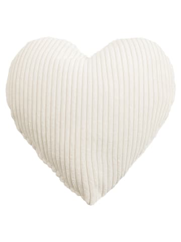 Magma Heimtex Kissen "Shara" in Creme - (B)43 x (H)43 cm