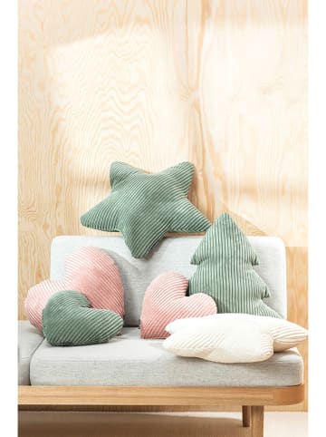 Magma Heimtex Kissen "Shara" in Rosa - (B)55 x (H)55 cm