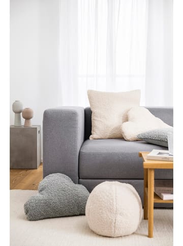 Magma Heimtex Poduszka "Shawn" w kolorze kremowym - Ø 30 cm