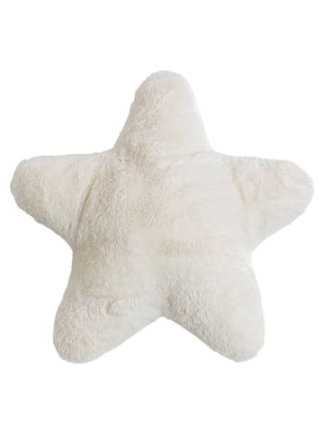 Magma Heimtex Kissen "Stella" in Creme - Ø 38 cm