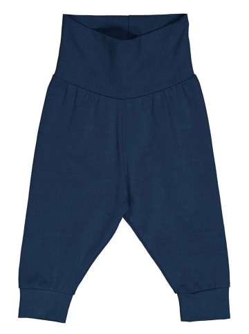 Fred´s World by GREEN COTTON Spodnie dresowe "Alfa funky" w kolorze granatowym