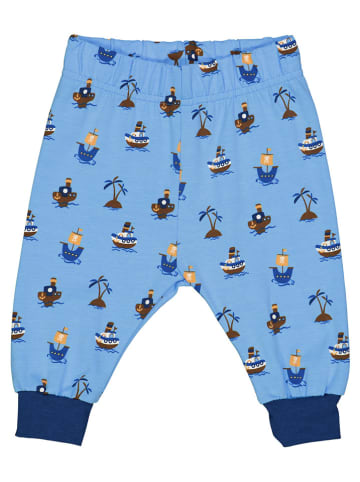 Fred´s World by GREEN COTTON Spodnie dresowe "Pirate" w kolorze błękitno-niebieskim