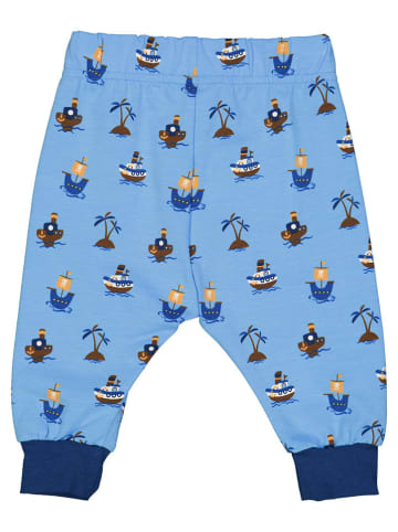 Fred´s World by GREEN COTTON Spodnie dresowe "Pirate" w kolorze błękitno-niebieskim
