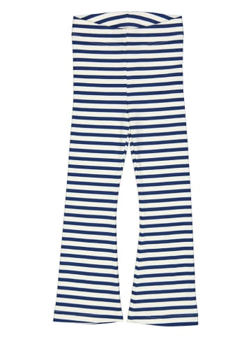 Fred´s World by GREEN COTTON Schlaghose "Stripe" in Dunkelblau/ Weiß