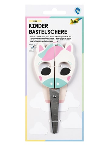 folia PAPER Kinder-Bastelschere "Unicorn" in Bunt - ab 6 Jahren