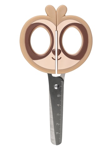 folia PAPER Kinder-Bastelschere "Sloth" in Hellbraun - ab 6 Jahren
