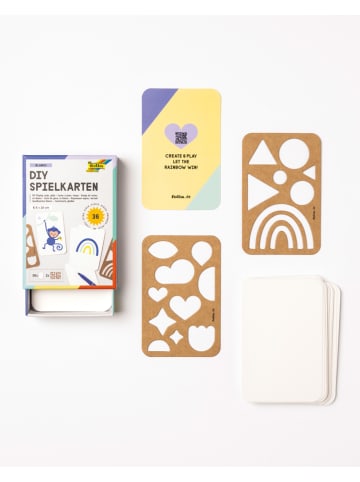 folia PAPER Spielkarten-Bastelset "Blanko" - ab 3 Jahren