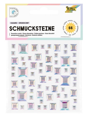 folia PAPER Schmucksteine "Square" - ab 5 Jahren