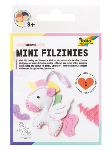 folia PAPER Filz-Bastelset "Einhorm" - ab 8 Jahren