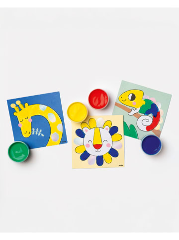 folia PAPER Fingerfarben-Zeichenset "Happy Safari" - ab 6 Jahren