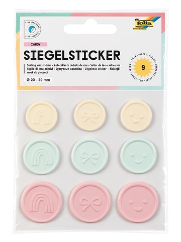 folia PAPER Siegel-Sticker "Candy" - ab 5 Jahren
