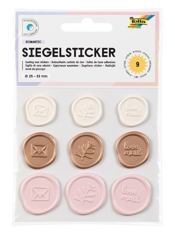 folia PAPER Siegel-Sticker "Romatic" - ab 5 Jahren