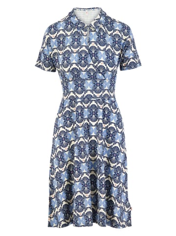 Blutsgeschwister Jurk donkerblauw/lichtblauw