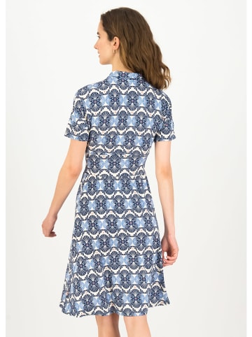 Blutsgeschwister Jurk donkerblauw/lichtblauw