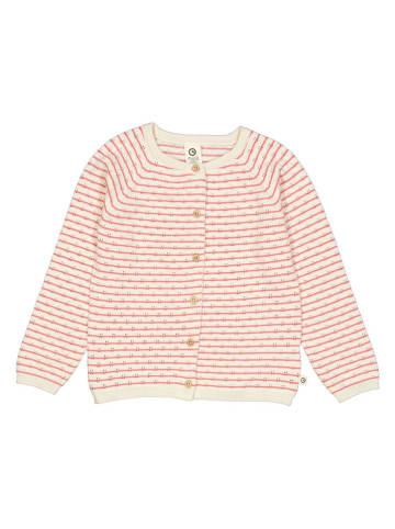 müsli Cardigan in Pink/ Creme