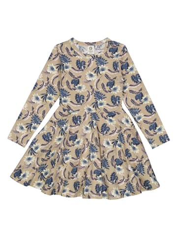 müsli Kleid in Beige/ Hellblau