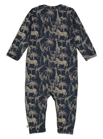müsli Overall in Beige/ Dunkelblau